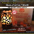 Pink Himalayan Rock Salt Lamp SPB-19 │ GM SALT │ Home Décor │Bedside Lamp │ Decoration for Side Table │Himalayan Pink Salt Lamp Basket │ Natural Salt Lamp │ Metal Basket │ 15 Watt Bulb │ Laser Cut Basket │ Cord Wire │ SPB-19. 