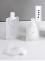 【HOT】 Travel Bag Cosmetic Lotion Shower Gel Shampoo Travel Portable Disposable Small Bottle Bag Shape Easy Storage Organization Bags. 