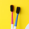 【HOT】 Nano Silicone Toothbrush 4 Packages Adult Specific Toothbrush Suitable For People With Sensitive Gums. 