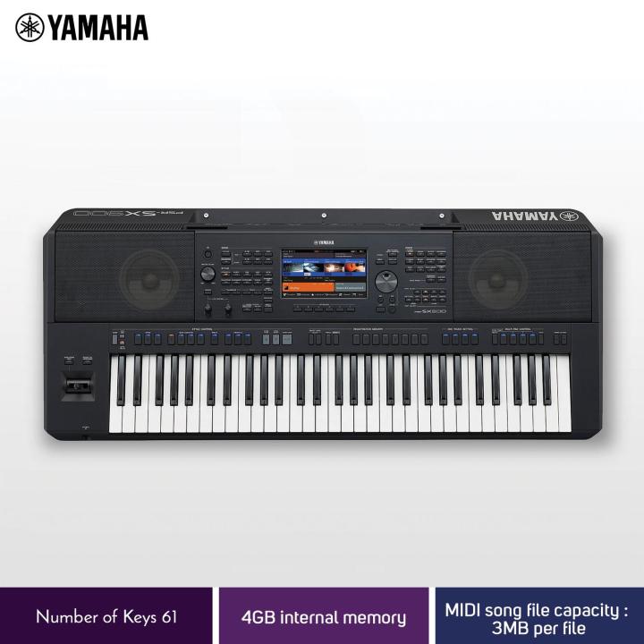 Yamaha Portable Keyboard 61 Keys Arranger Workstation PSR SX900