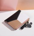 Stylish PU Leather Mini Wallet for Women - 7 Card Slots, Zipper Closure, Compact Design. 