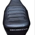 Honda 125 Seat Cover Black Rexine Seat Cover CG 125 Seat Cover. 