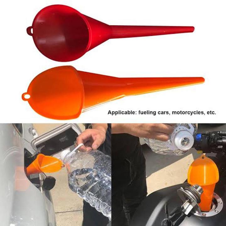 02pec Plastic Funnel For Fuel, Engine Oil Refilling