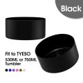 Tyeso Vacuum Flask Aquaflask Accessories Boot Silicon Cover & Paracord Handle Protective Bottom 12&24oz. 