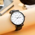 Fashion Men's Watch Ultra-Thin Calendar Non-Mechanical Quartz Watch Business Style High-End Handsome Watch Men. 