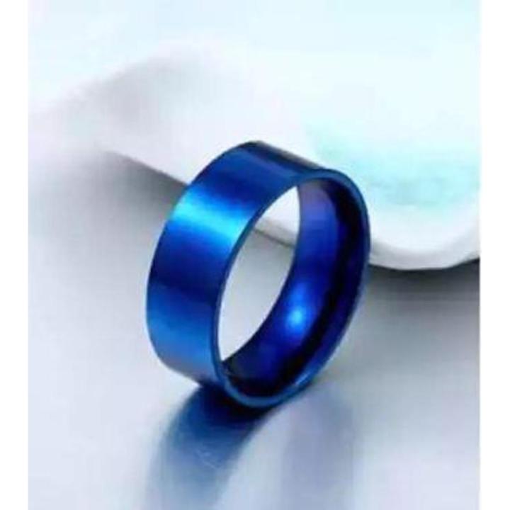 Titanium Blue Challa Ring for Men