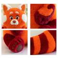 Cartoon Cute Kawaii Anime Disney Plush Toy Turning Red Bear Plushies Peripheral Animal Red Panda Plush Toys Doll Children Gifts. 