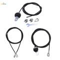 Adjustable Fitness DIY Pulley Cable Rope Arm Back Forearm Strength Workout Accs. 