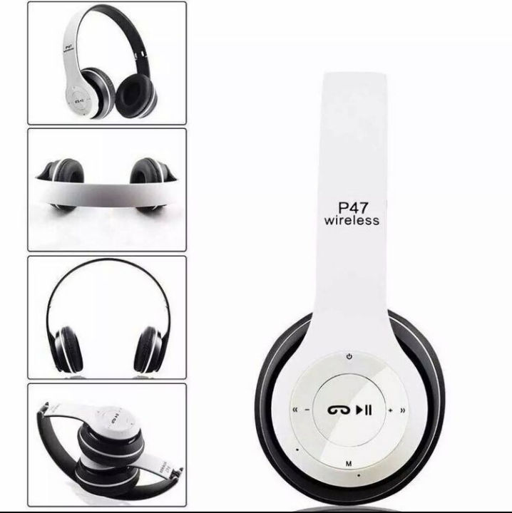 P47%20Wireless%20Bluetooth%205.0%20Foldable%20On%20Ear%20Headphones%20with%20Mic%20and%20Noise%20Isolation%20-%20Image%207