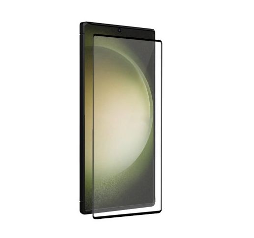 NEW 6D Gorilla Glass for S25 ULTRA Tempered Glass Screen Protector Full Edge For Samsung Galaxy S25 ULTRA - Black