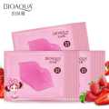 Pink Girl Crystal Collagen Lip Mask Super Lip Plumper Crystal Collagen Lip Mask Pads Moisture Essence Anti Ageing Wrinkle Patch Pad Gel Full Lips Enhancer. 