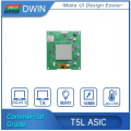 DWIN 2.1" Circular Color TFT LCD Display Module 480*480 TTL/RS232 Round IPS Touchscreen Panel for Arduino /ESP32/Raspberry Pi. 