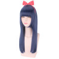 Main Shengda Poppin and Pipi Mei’s daily cos with bangs and tiger mouth clip cos wig. 