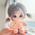 20cm Plush Idol Doll without clothes Cotton Star Dolls Kawaii Long Hair Girl Plush Toys For Fans Collection Gifts. 