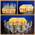 NOVA DRINKING WATER GLASS | BEVERAGES GLASS | 300ML WATER GLASS | GLASS SET OF 6. 