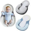 Infant Support Head Pillows, Sleep Mat Crib, Newborn Baby Lounger Pillow for Sleeping, Babies Bed Mattress Cribs, Prevent Flat Head, Easy Cleaning Sleeping Lounger, for 0-12 Months Baby Lounger. 
