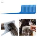 2pcs Sectioning Weaving Highlighting Foiling Hair Comb Salon Hair Combs. 