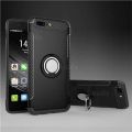OnePlus 5 Case, Anti Drop WindCase 360 Degree Rotating Ring Clip Holder Case Compatible with Magnetic Car Mount, Dual Layer Shockproof Protection Kickstand Case Cover for OnePlus 5 5 5.5" Black. 