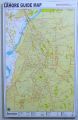 Large (Lahore) Wall Map Political (Wood Frame - In English). 