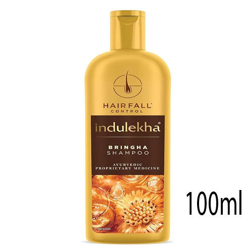 Original Indule-kha Hair Fall Control Bringha Ayurve-dic Shampoo 100ml in pakistan