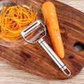 2-In-1 Vegetable Potato Slicer Grater Julienne Peeler Shredder. 