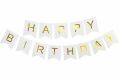 Beautiful theme of Happy Birthday Cards Banner with combo of '30' PCs balloons '1'Golden Fringe Curtain for background decoration (6x3 feet)Birthday Decorations For boys and Girls. 