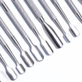 IA17 Trimmer Dead Skin Beauty Gel Polishing Removal Layer Pusher Spoon Stainless 1 Nail Steel Cutter UV Nail Accessories Tool J. 