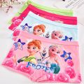 4Pcs/Lot New Arrival Kids Girls Underwear Cotton Frozen Elsa Baby Girls Panties Children's Briefs Cartoon Designs Shorts L-2XL. 