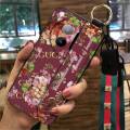 Back Cover Fashion Design Phone Case For infinix Zero40 4G/5G Phone Holder protective Wrist Strap classical Waterproof. 