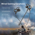 Wiresto Gaming Earphones Handsfree In Ear Headphones pubg Wired Earphones Earbuds Headset Noise Cancelling Stereo Computer Gamer Headphones with Dual Mic for Mobile Phone PS4 New Xbox One Free Case. 