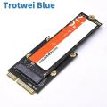NEW Mini PCIE to NVME Adapter Mini PCIE to M2 MINI PCI-E to NVME Convert Card Riser Support 2230 2242 2260 2280 NVME PCIE M2 SSD. 