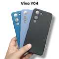 Vivo Y04 4G Back Cover Soft Matt Camera Protection Phone Case for Vivo Y04 4G. 