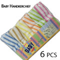Pack Of 6 Baby Handkerchief Rumal Soft Newborn Baby Towels Set. 