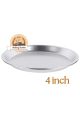 Pizza Pan silver 4 inch Round Pizza Tray Baking Pizza Pan Single Pieces Baking Item Baking Tools Pizza pan 4 inch Baking Plate High Quality پیزا پین گول jass pizza pan silver 4 inch pizza molds. 