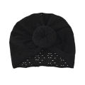 New Baby Turban Hat Candy Color Bow Knotted Hats Summer Breathable Newborn Fetal Cap Soft Elastic Infant Girl Bonnet Beanie. 