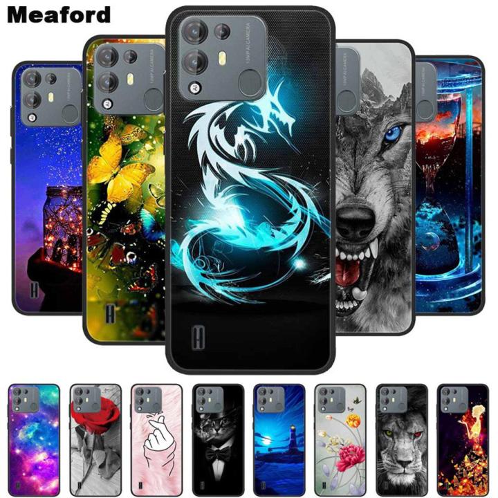 For Blackview A55 Pro Case Fashion Soft Silicone Protective TPU Back Cases for Blackview A55 A 55 Pro Cover BlackviewA55 Fundas