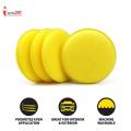 1Pcs single piece Car Wax Applicator Pads Car Waxing Polish Foam Sponge Round Pressing Wax Foam Super Fine Applicator Pad Soft Car Polishing Sponge Cleaning Tool. 