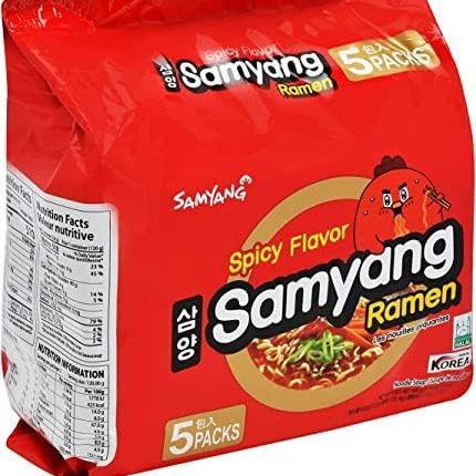 Samyang Buldak Ramen Spicy (5 pack)	120g