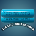 18650 ICR 2400mAh 3.7V Pack of Two - Lithium ion - Li-io - Rechargeable High Capacity Battery Cell. 