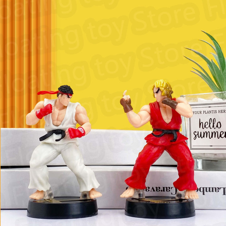SAKURA Anime Street Fighter Fighting Game Action Figure Ken Masters Hoshi Ryu PVC Kawaii Toys Dolls Room Decor Birthday Gift For Boys