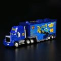 【Simple 3C】Disney Pixar Cars 3 Lightning Mcqueen Jacson Storm Diecast Mack Truck  Car Toy Car for Boys. 
