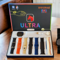 AE900 Ultra Smartwatch | 10-in-1 Straps Set | 49mm Straps | 2.09 Big Display with Bluetooth Calling. 