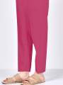 Neat Stitched Pink Cotton Straight Trouser Capri Pants For Girls Ladies-Assorted Colors Available. 