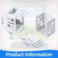 1 Inch Blind s White Profile Box Mounting Window Blinds Headrail. 
