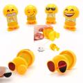 Car Interior Dashboard Decoration Spring Smile Doll Car Emoji Shaking Head Toy-Yellow. 