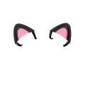 Detachable Gaming Headphones 1Pair Cat Ears Attachment Stereo Headset Decoration Accessory for Wireless Gaming Headsets Decor. 