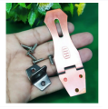 3 inches Foldable Door Lock with screws Wood Plastic Metal Cabinet Door Gate Buckle Latch Folding Padlock. 