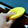5pcs Foam Applicator Pads, Super Soft Car Cleaning Yellow Round Car Foam Sponge Foam Applicator Pad Washing Foam Sponge Cleaning Tool for Car Microfiber Sponge. 