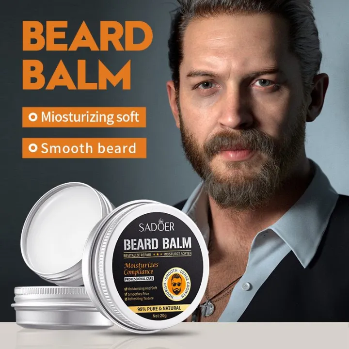 Sadoer%20Men's%20Facial%20Hair%20Care%20%20Beard%20Balm%20Moisturizing%20&%20Smooth%20Soft%20beard%20Cream%2020g%20-%20Image%203