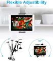 Universal Kitchen Under Cabinet Phone Tablet Holder for 4.7-13 inch Tablets Smartphone Metal Clamp Stand for iPad Air Pro iPhone. 